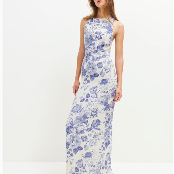 Reformation Ladri Dress Sz2 Lucerne - Picture 3 of 8